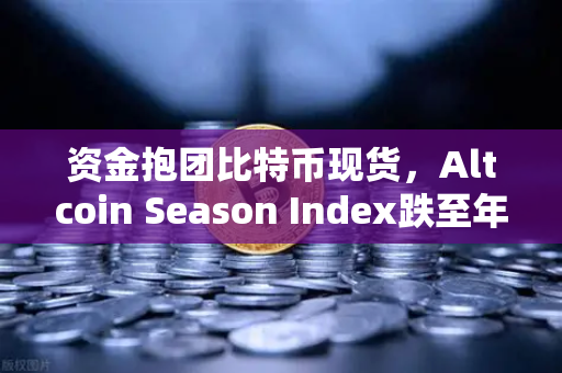 资金抱团比特币现货，Altcoin Season Index跌至年内低点—市场风向生变？