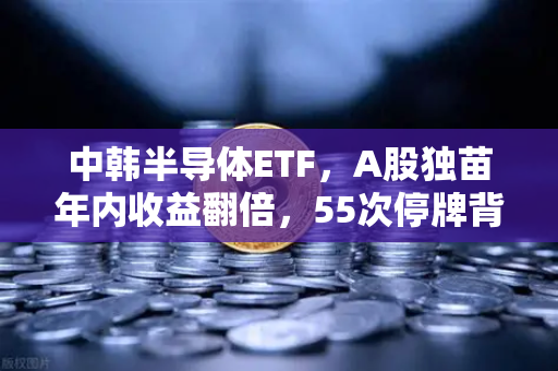 中韩半导体ETF，A股独苗年内收益翻倍，55次停牌背后的机会与陷阱