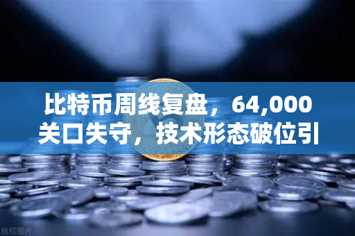 比特币周线复盘，64,000关口失守，技术形态破位引发抛售潮