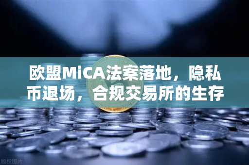 欧盟MiCA法案落地，隐私币退场，合规交易所的生存法则与用户应对指南