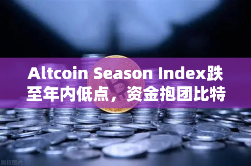 Altcoin Season Index跌至年内低点，资金抱团比特币现货—市场风向何去何从？