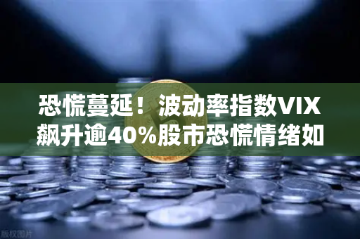 恐慌蔓延！波动率指数VIX飙升逾40%股市恐慌情绪如何席卷币圈？