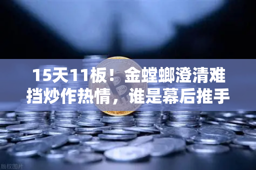 15天11板！金螳螂澄清难挡炒作热情，谁是幕后推手？游资手法解析