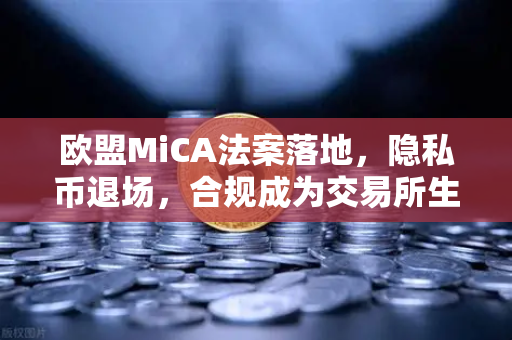 欧盟MiCA法案落地，隐私币退场，合规成为交易所生存新法则