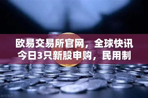 欧易交易所官网，全球快讯今日3只新股申购，民用制冰机龙头领跑