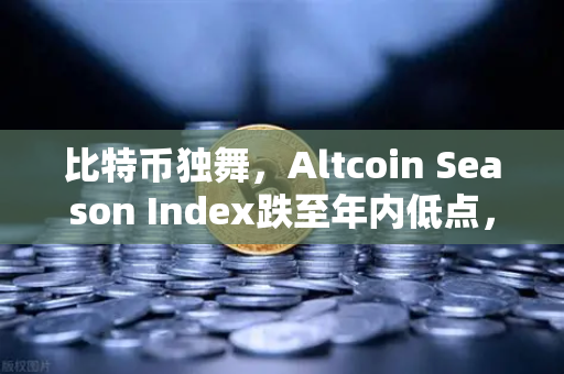 比特币独舞，Altcoin Season Index跌至年内低点，资金抱团比特币现货
