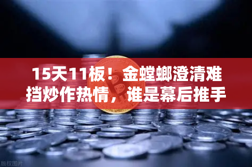 15天11板！金螳螂澄清难挡炒作热情，谁是幕后推手？游资手法解析