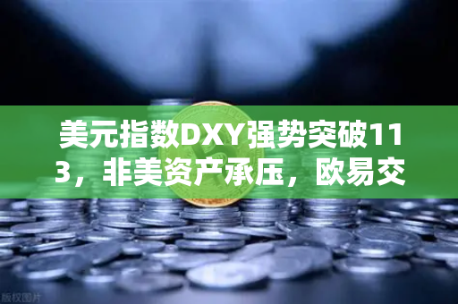 美元指数DXY强势突破113，非美资产承压，欧易交易所投资者如何应对？