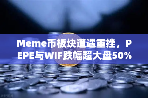 Meme币板块遭遇重挫，PEPE与WIF跌幅超大盘50%市场恐慌还是理性回调？