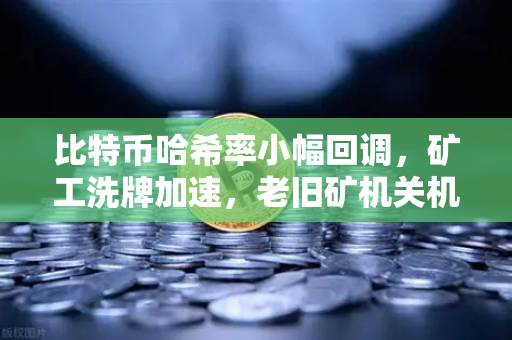 比特币哈希率小幅回调，矿工洗牌加速，老旧矿机关机价格上移