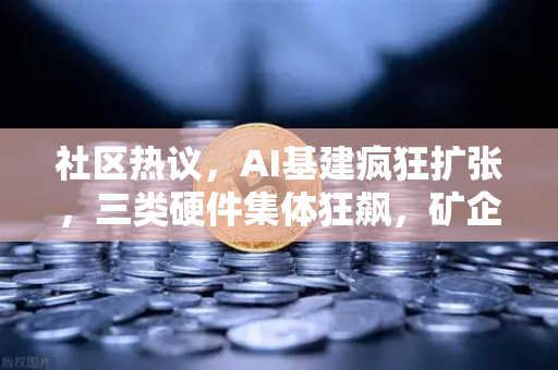 社区热议，AI基建疯狂扩张，三类硬件集体狂飙，矿企转型算力租赁？