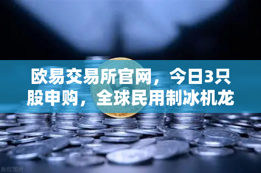 欧易交易所官网，今日3只股申购，全球民用制冰机龙头领衔，新股炒作逻辑深度解析