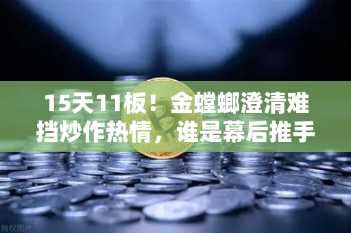 15天11板！金螳螂澄清难挡炒作热情，谁是幕后推手？游资手法解析
