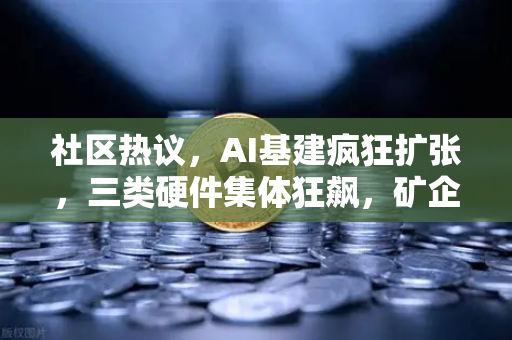 社区热议，AI基建疯狂扩张，三类硬件集体狂飙，矿企转型算力租赁？