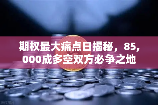期权最大痛点日揭秘，85,000成多空双方必争之地