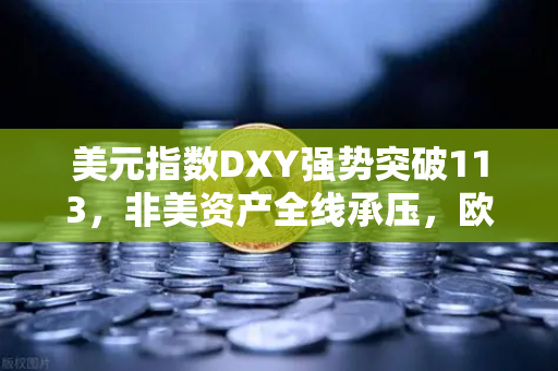 美元指数DXY强势突破113，非美资产全线承压，欧易交易所官网深度解析