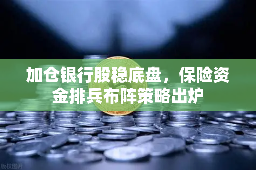 加仓银行股稳底盘，保险资金排兵布阵策略出炉
