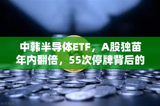 中韩半导体ETF，A股独苗年内翻倍，55次停牌背后的机会与陷阱