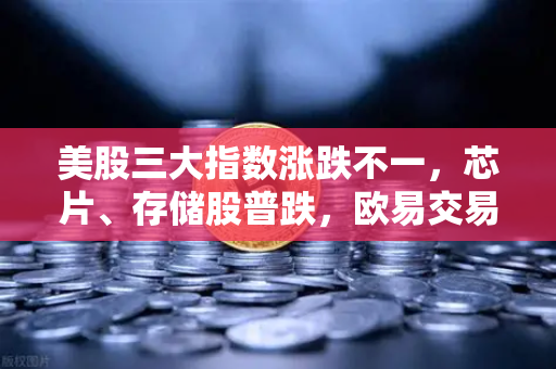 美股三大指数涨跌不一，芯片、存储股普跌，欧易交易所官网解读市场风向