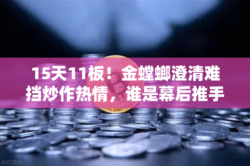 15天11板！金螳螂澄清难挡炒作热情，谁是幕后推手？游资手法解析