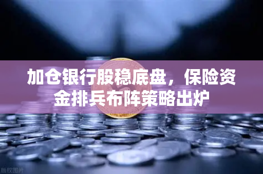 加仓银行股稳底盘，保险资金排兵布阵策略出炉