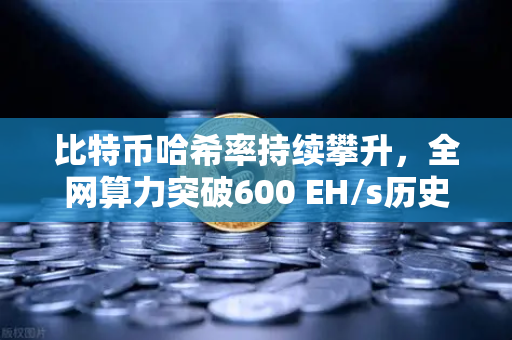 比特币哈希率持续攀升，全网算力突破600 EH/s历史新高，miners与投资者的新机遇
