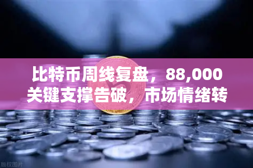 比特币周线复盘，88,000关键支撑告破，市场情绪转向悲观