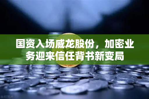 国资入场威龙股份，加密业务迎来信任背书新变局