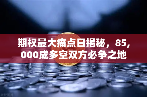 期权最大痛点日揭秘，85,000成多空双方必争之地
